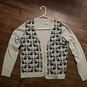 Vintage lion/cat cardigan
